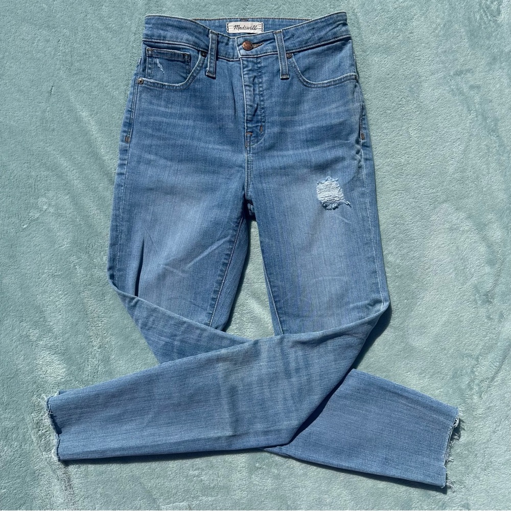 Madewell curvy high-rise skinny jeans